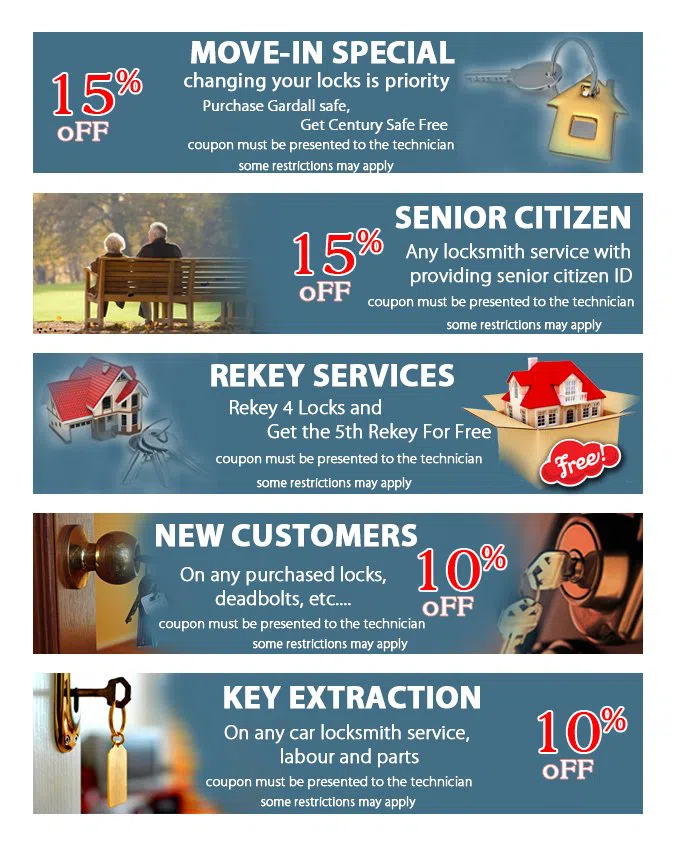Safe Key Shop Van Nuys, CA 818-491-5041 - coupon21-set-five